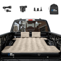 JOYTUTUS truck bed mattress with carry bag for portable comfort on road trips