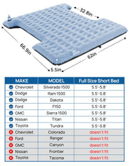 JOYTUTUS upgraded light truck bed mattress cavity design with three chambers minimizes leaks and boosts durability.
