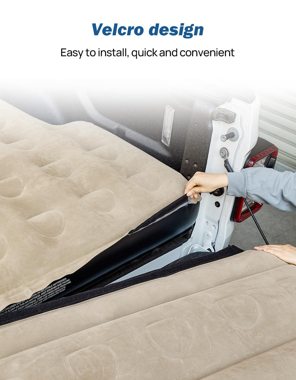 Joytutus plush velvet flocking offers a soft, luxurious sleeping surface.