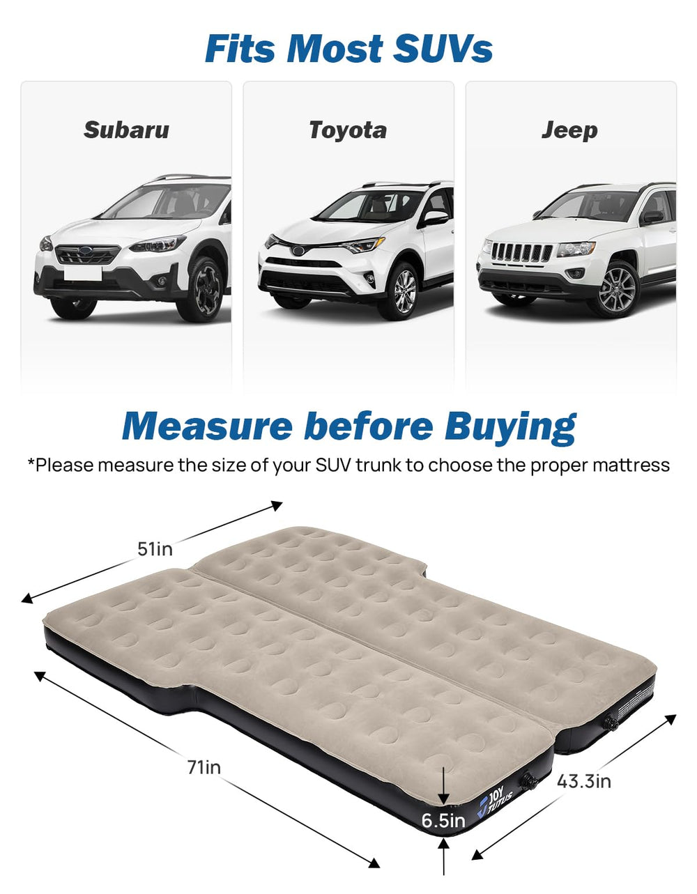Velvet flocking surface of JOYTUTUS mattress for plush sleep