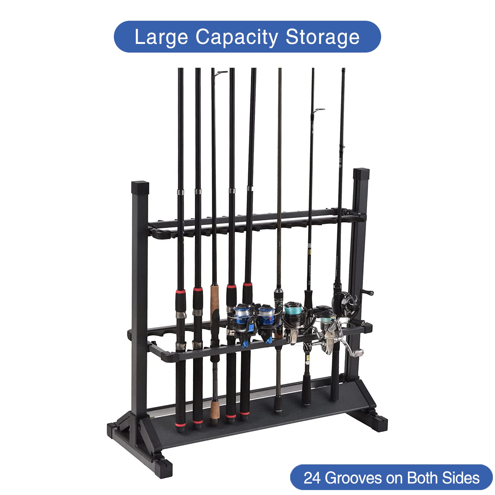 EVA beam recesses and robust design details on the JOYWAVE rack