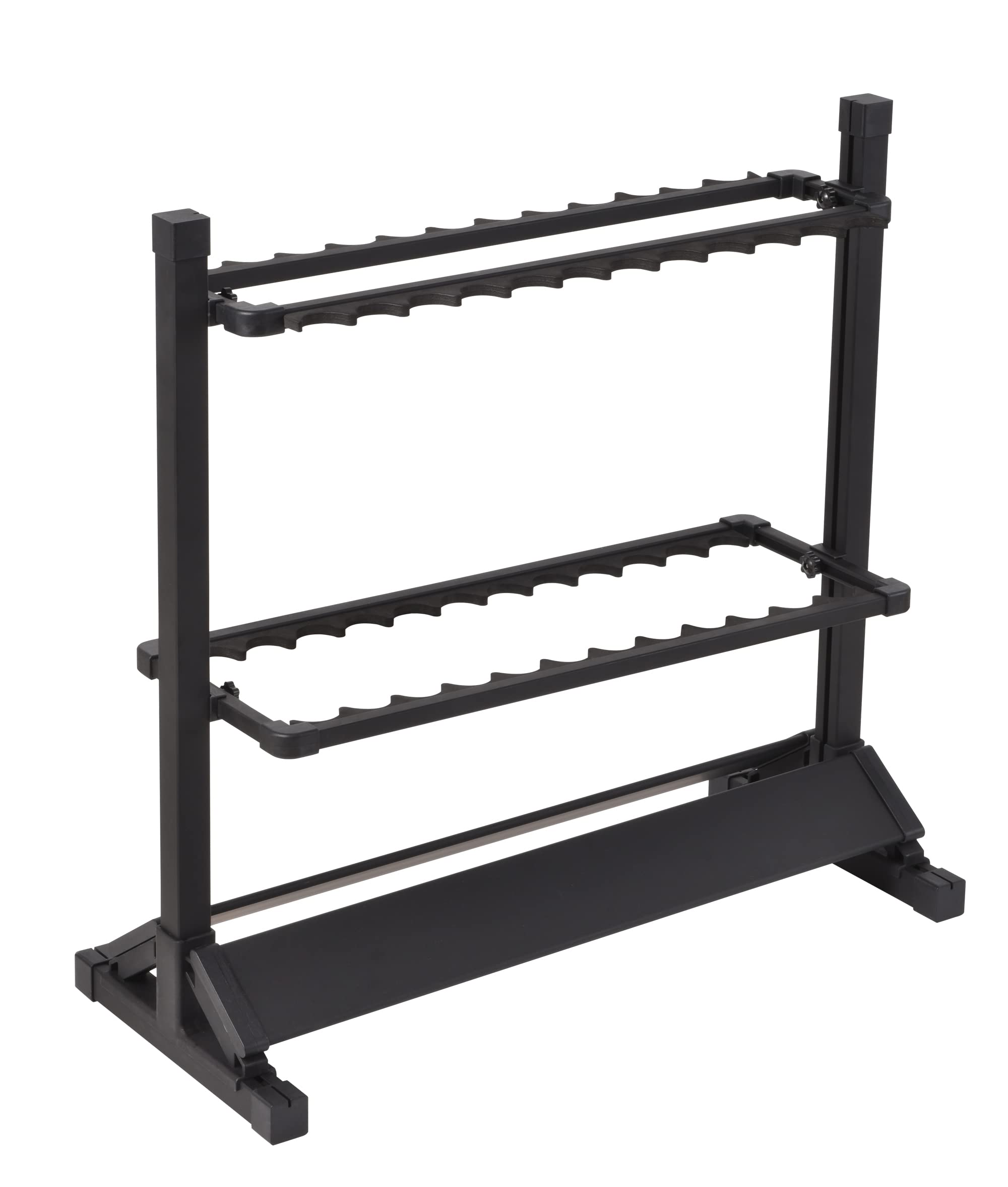 JOYWAVE aluminium rod holders front view shows organized rod storage for quick access
