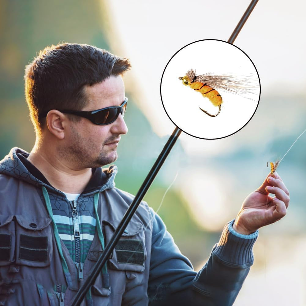 Lightweight waterproof tackle box with lures