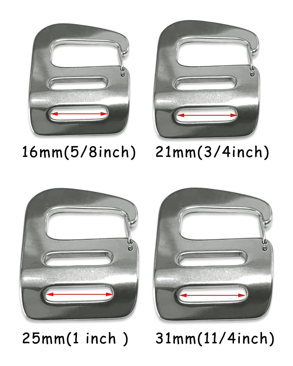 Joyzol stainless steel G-hook with spring gate ensures quick, reliable fastening.