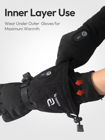 JS LifeStyle heated gloves anti-slip palm improves grip outdoors