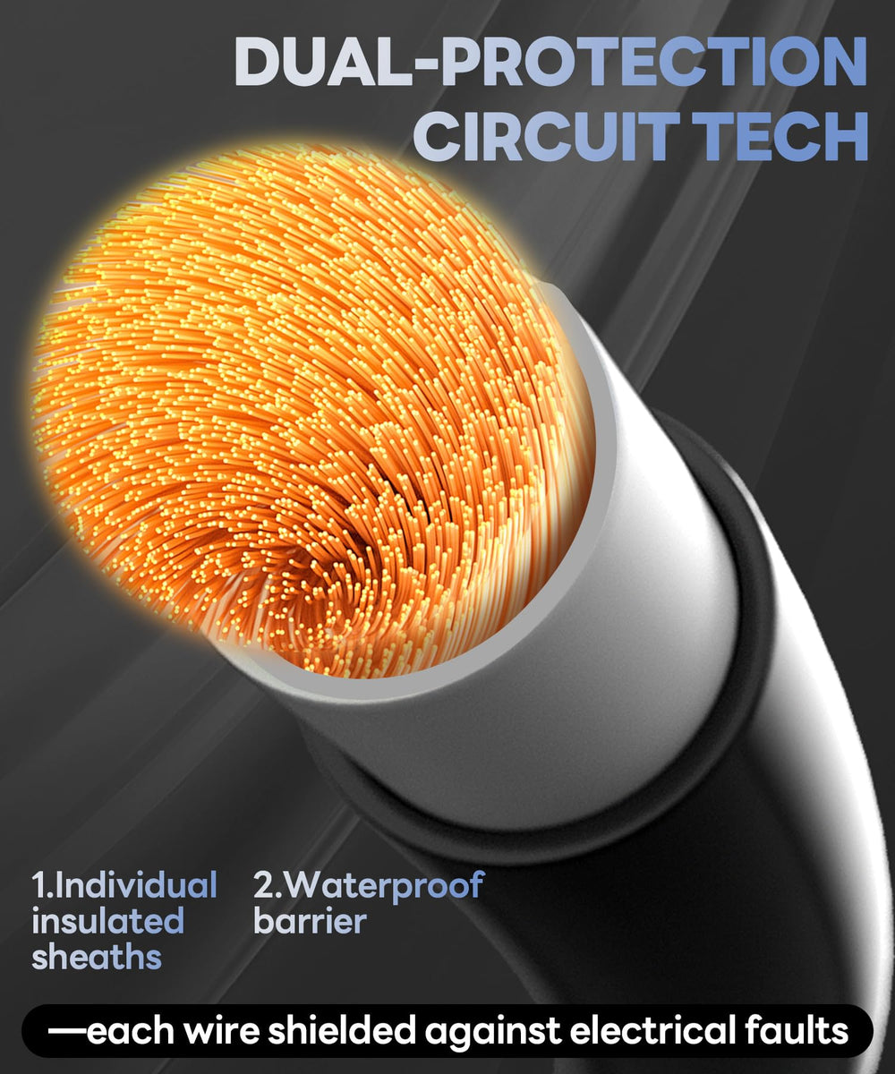 JS LifeStyle HG02 water-resistant design protects gloves and battery from splashes
