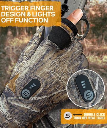 JS LifeStyle heated gloves show insulated 3M lining that locks in warmth.