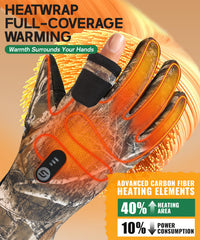 JS LifeStyle heated gloves offer up to 6.5 hours of heat for extended outdoor use.
