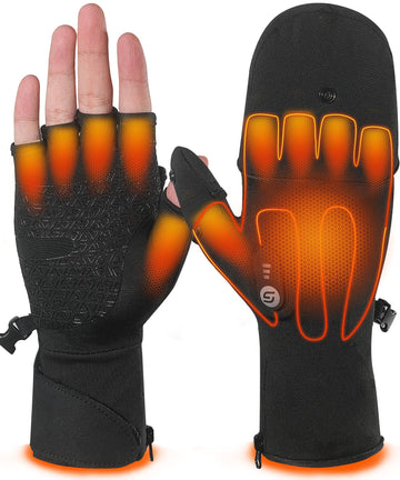 JS LifeStyle heated gloves palm heat keep hands warm during indoor tasks