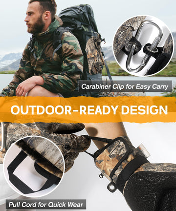 JS LifeStyle heated gloves use water-resistant fabric to shield against light splashes.