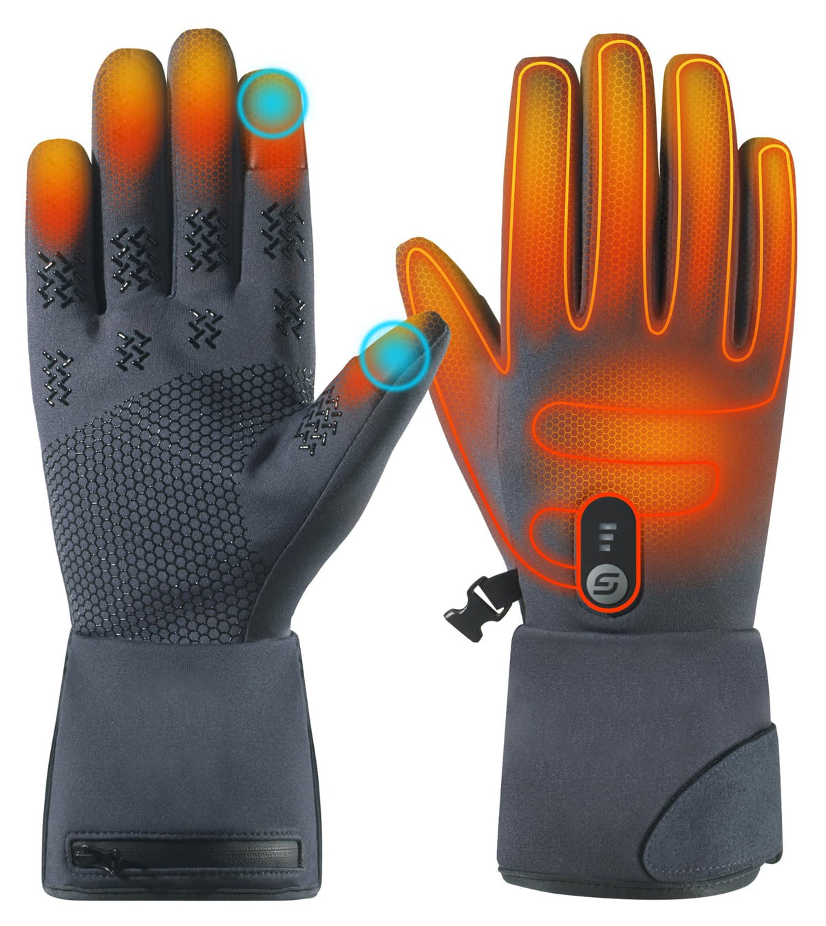 JS LifeStyle HG02 gloves front view for all-day warmth.