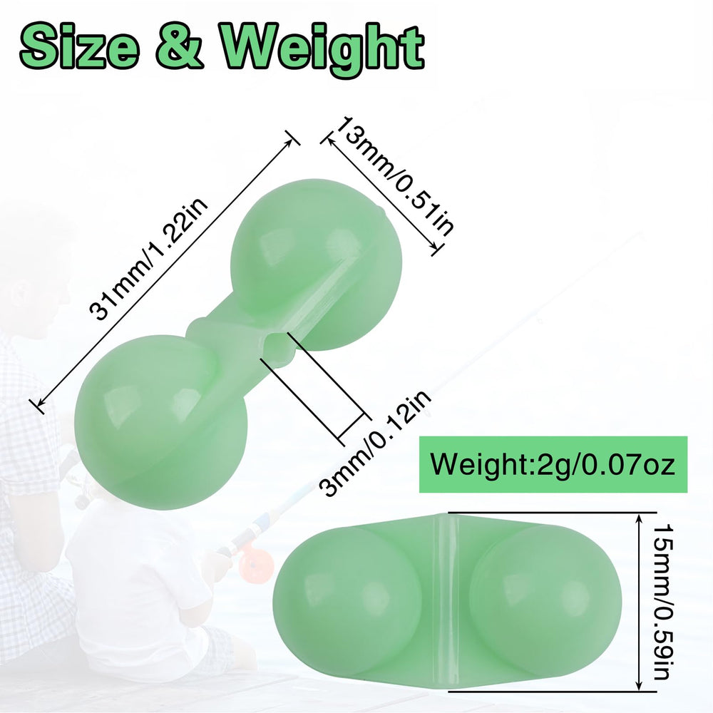 Close-up of dual stainless steel rattles inside the beads