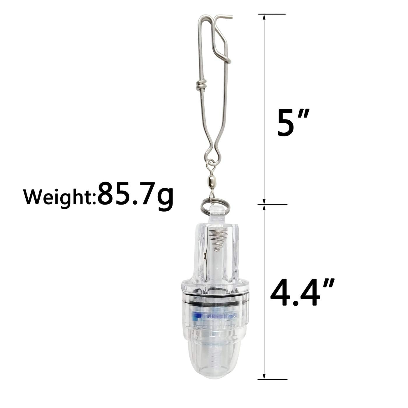 Underwater fishing light with longline clip by JSHANMEI