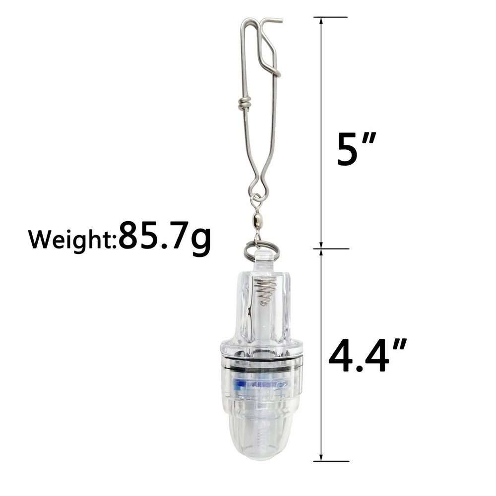 Underwater fishing light with longline clip by JSHANMEI