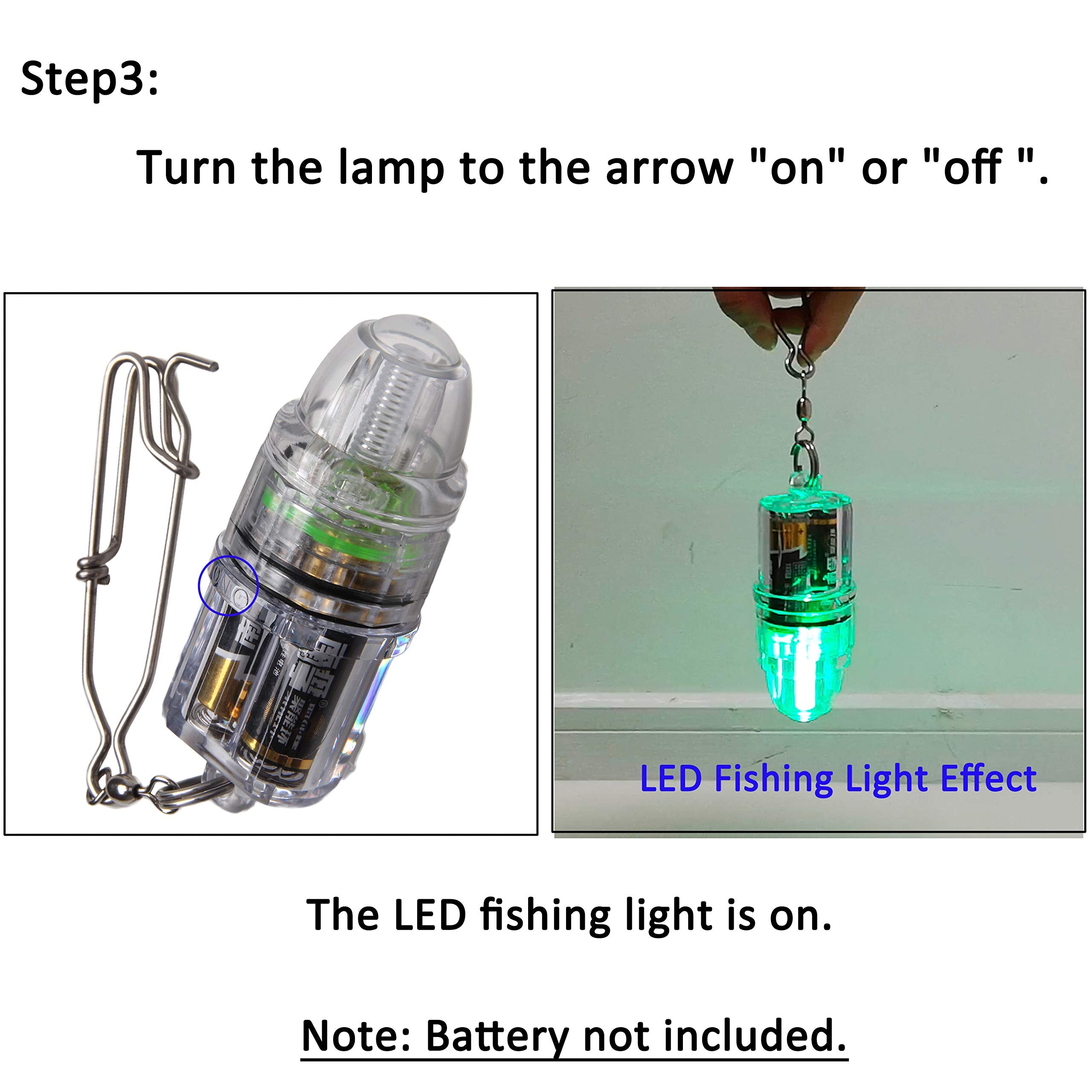 Longline clip attachment for JSHANMEI fishing light