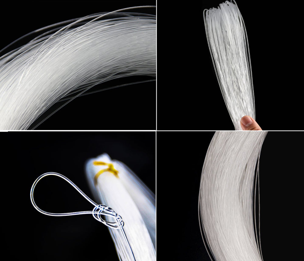 JSHANMEI fishing line low memory soft profile offers smooth casting and better reel capacity.