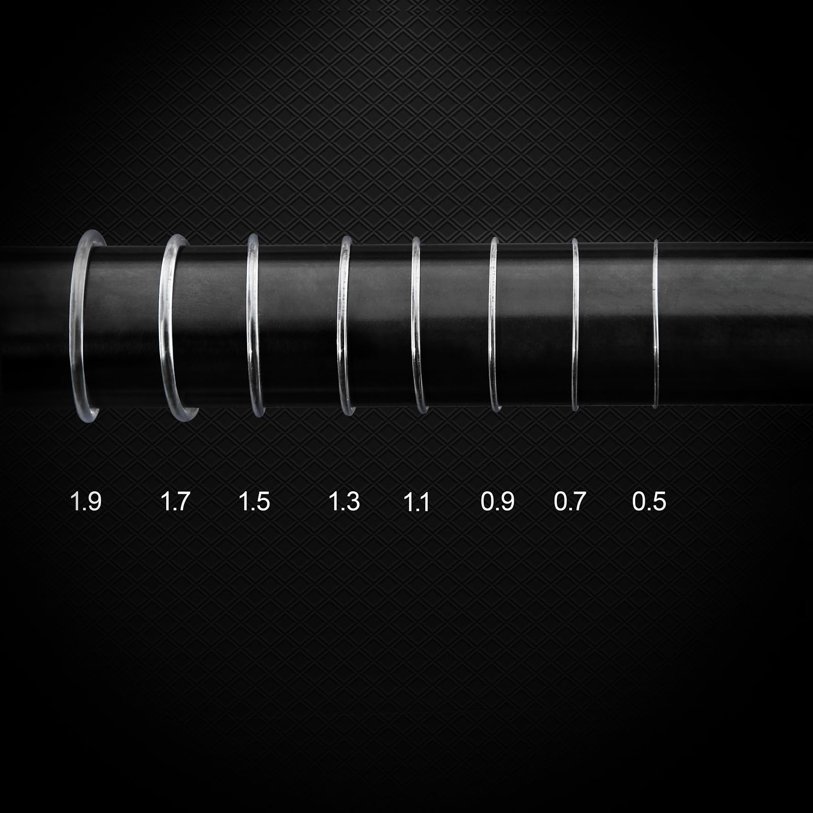 JSHANMEI nylon leader knot image emphasizes strong knot strength for reliable hookups.