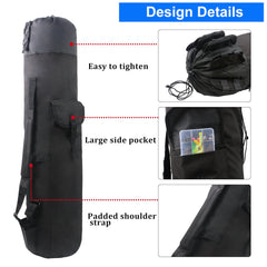Adjustable padded shoulder strap for comfortable transport