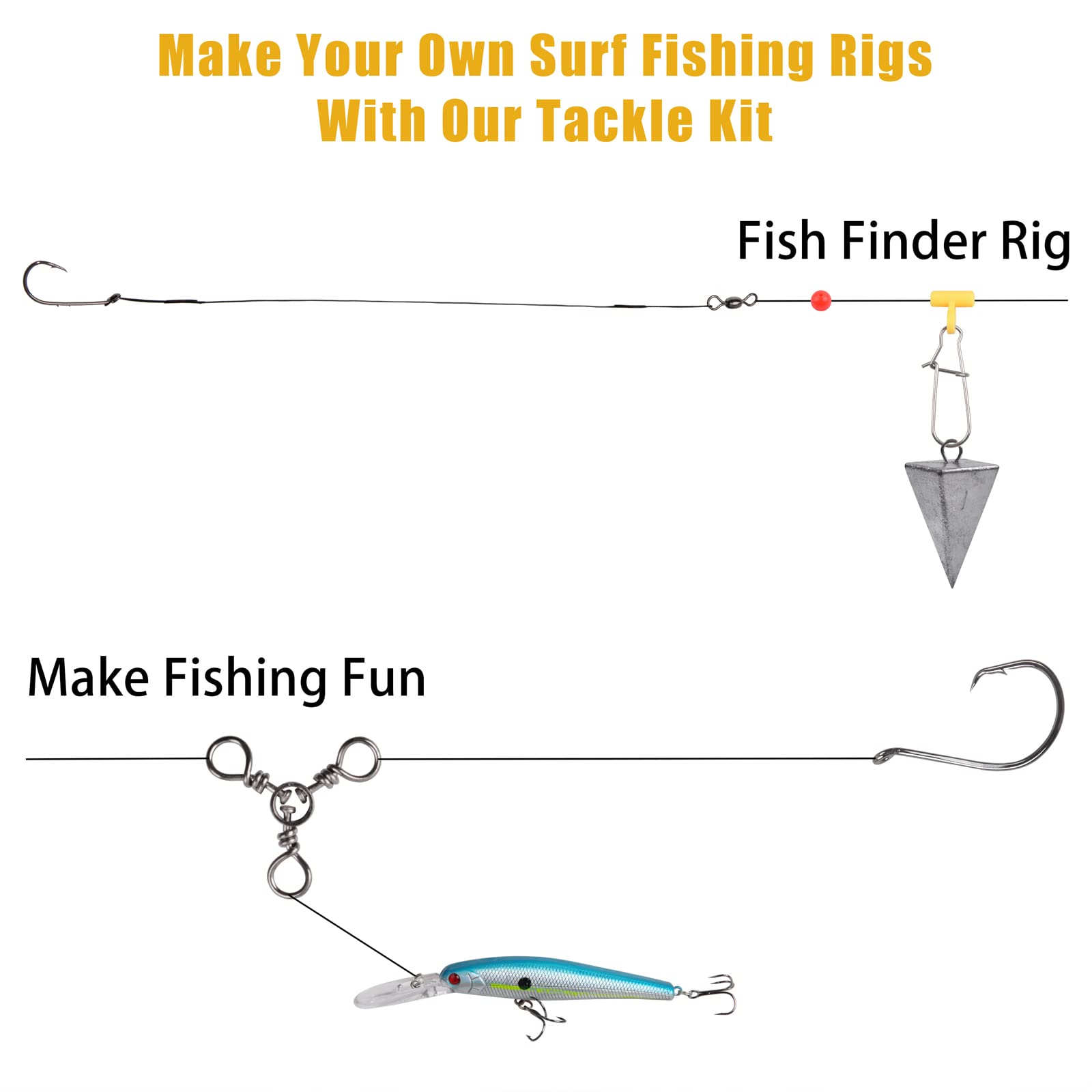 JSHANMEI saltwater tackle kit organization box closeup shows grid compartments for easy transport.