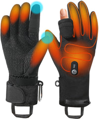JS LifeStyle heated gloves show full-hand warmth for cold outdoor adventures