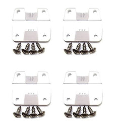 Close-up of Coleman hinge with UV inhibitors protecting hinges from sun damage.