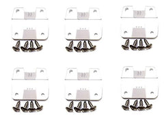 JSP Manufacturing Coleman hinge close-up, UV-protected plastic for weather resilience.