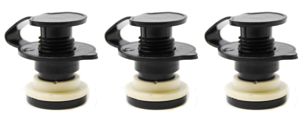 JSP Manufacturing drain plug assembly for easy 1.5-inch drain replacement on Coleman Xtreme