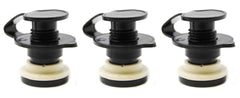 JSP Manufacturing drain plug assembly for easy 1.5-inch drain replacement on Coleman Xtreme