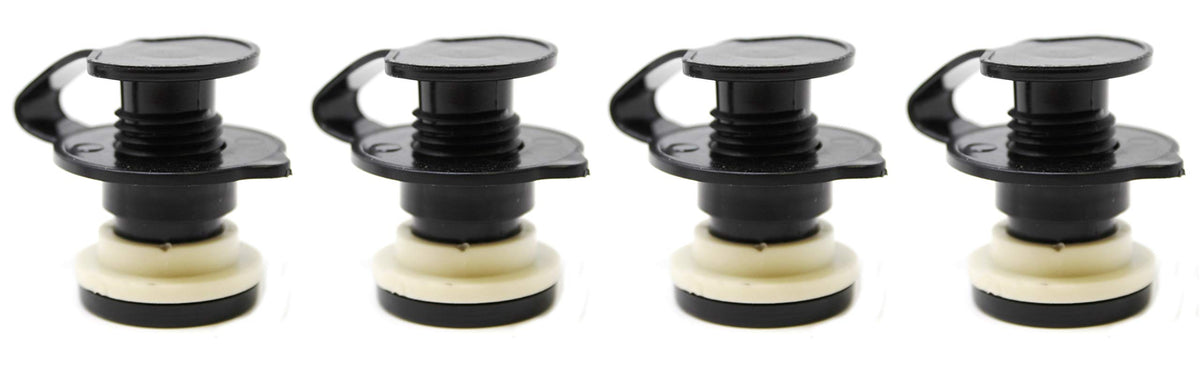 JSP Manufacturing drain plug assembly for Coleman Xtreme 50qt with a secure leak-free seal
