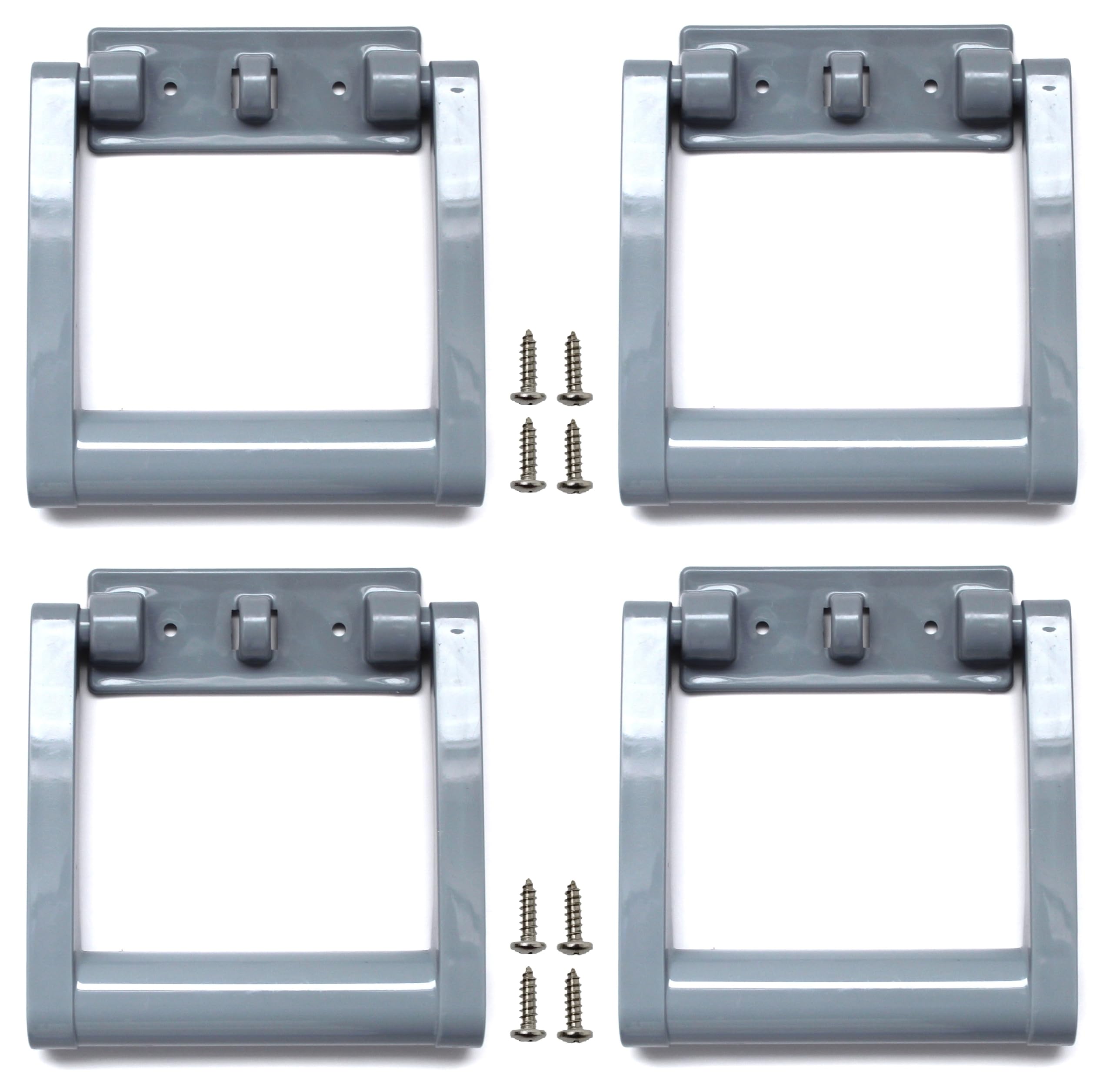 JSP Manufacturing grey Igloo cooler replacement handle front view showing easy swap