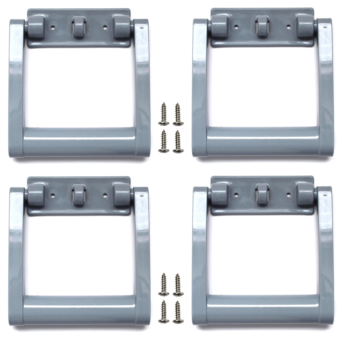 JSP Manufacturing grey Igloo cooler replacement handle front view showing easy swap