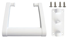 JSP Manufacturing Igloo handle and hinge closeup show sturdy construction.