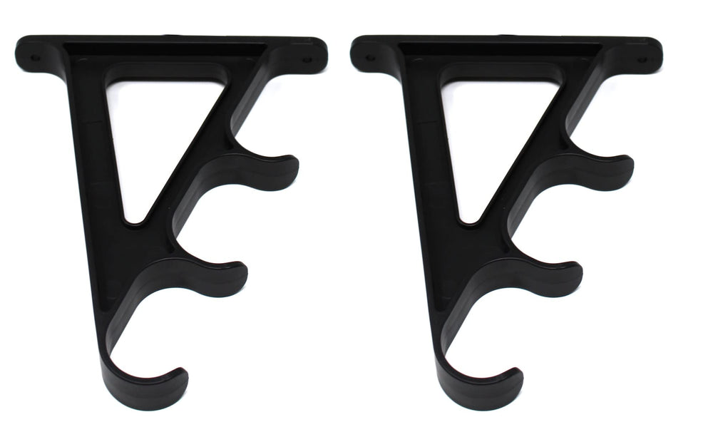 JSP Manufacturing triangle arm design closeup showing sturdy, non-collision storage solution.