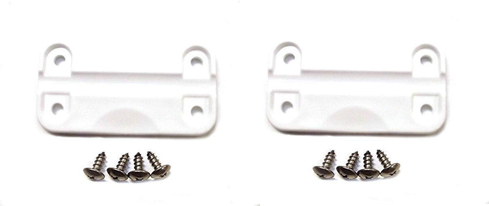 White polypropylene hinge suitable for rectangular Igloo coolers
