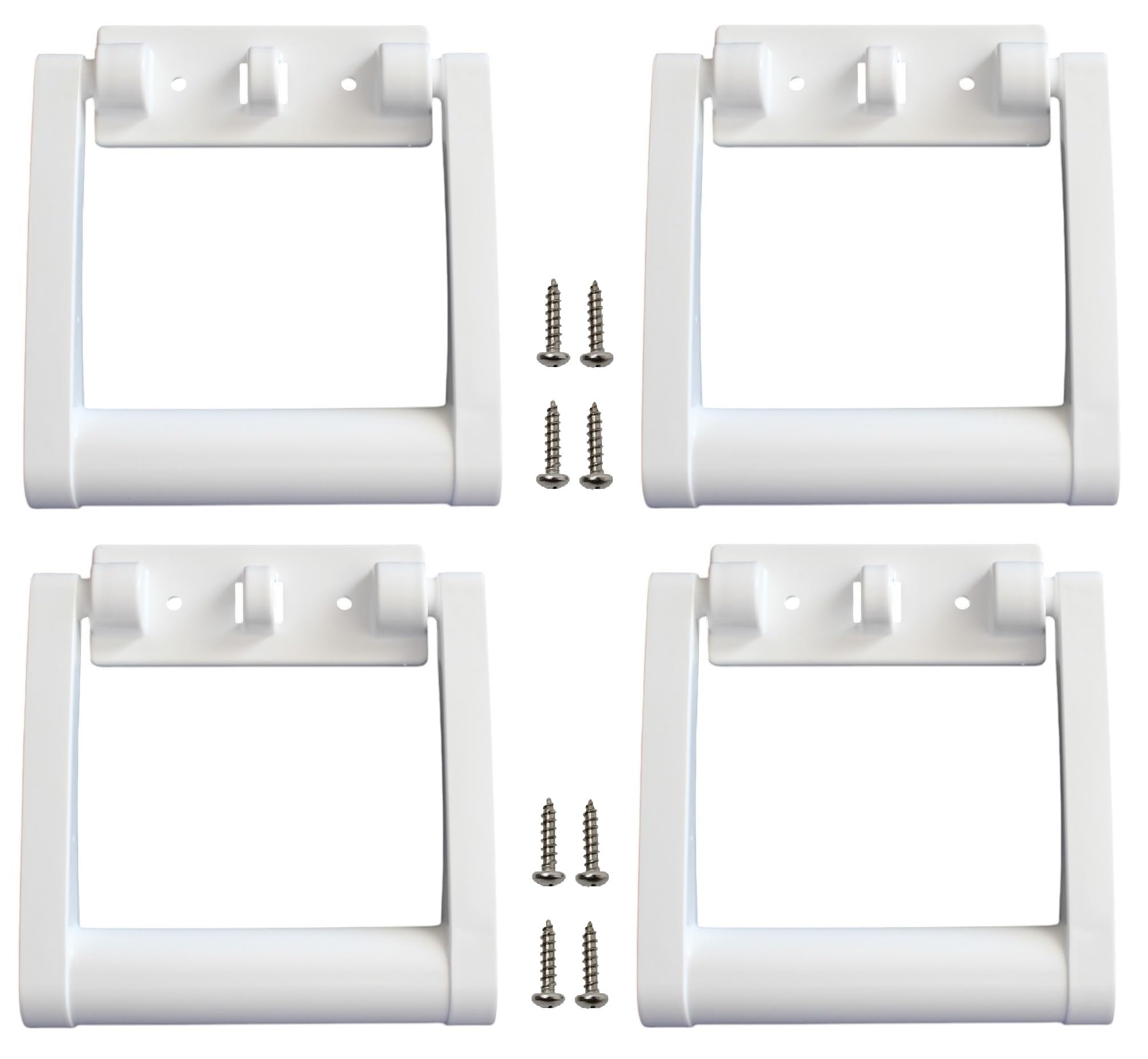 JSP Manufacturing white Igloo cooler handle assembly for secure replacement.