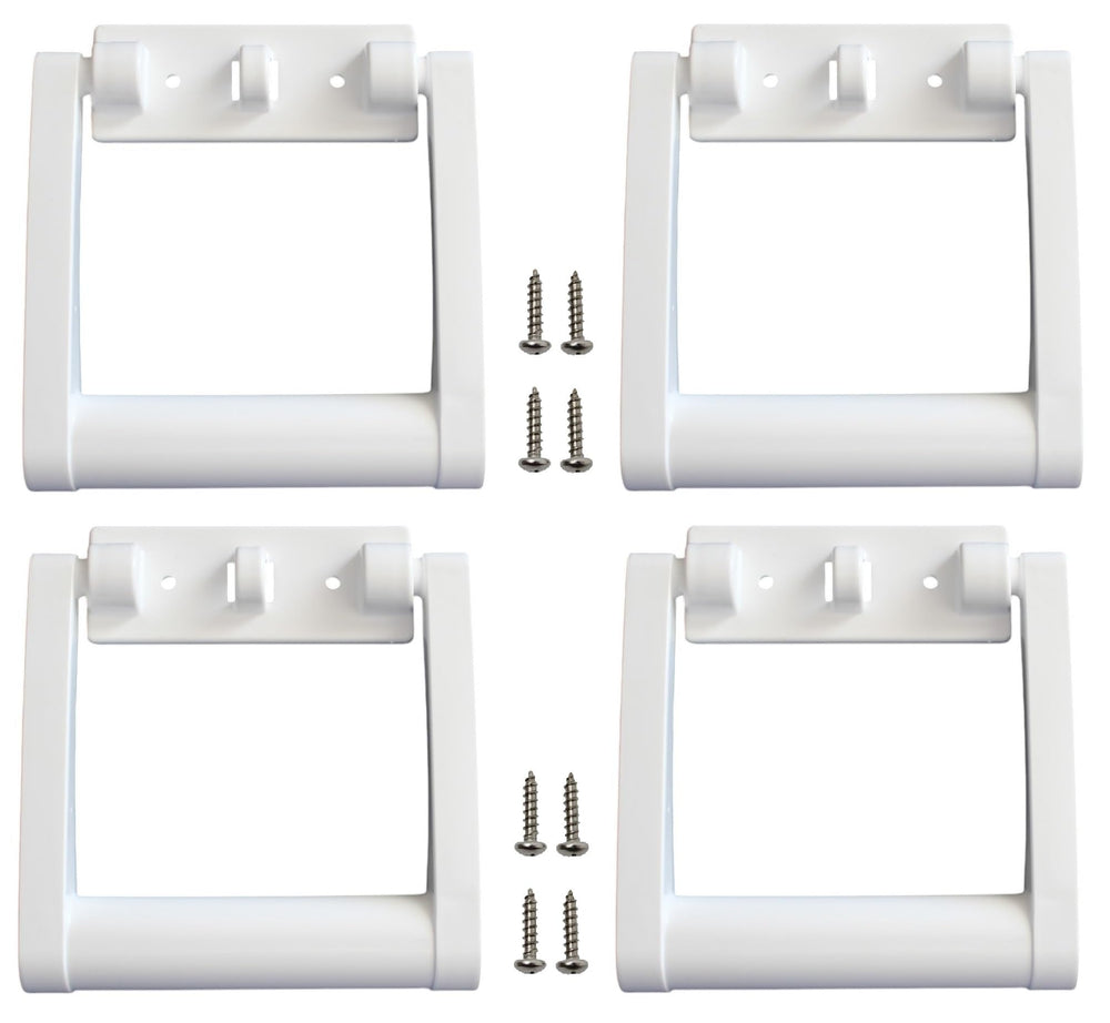 JSP Manufacturing white Igloo cooler handle assembly for secure replacement.