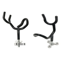 Stainless steel rod holder with PVC dipped coating – side view