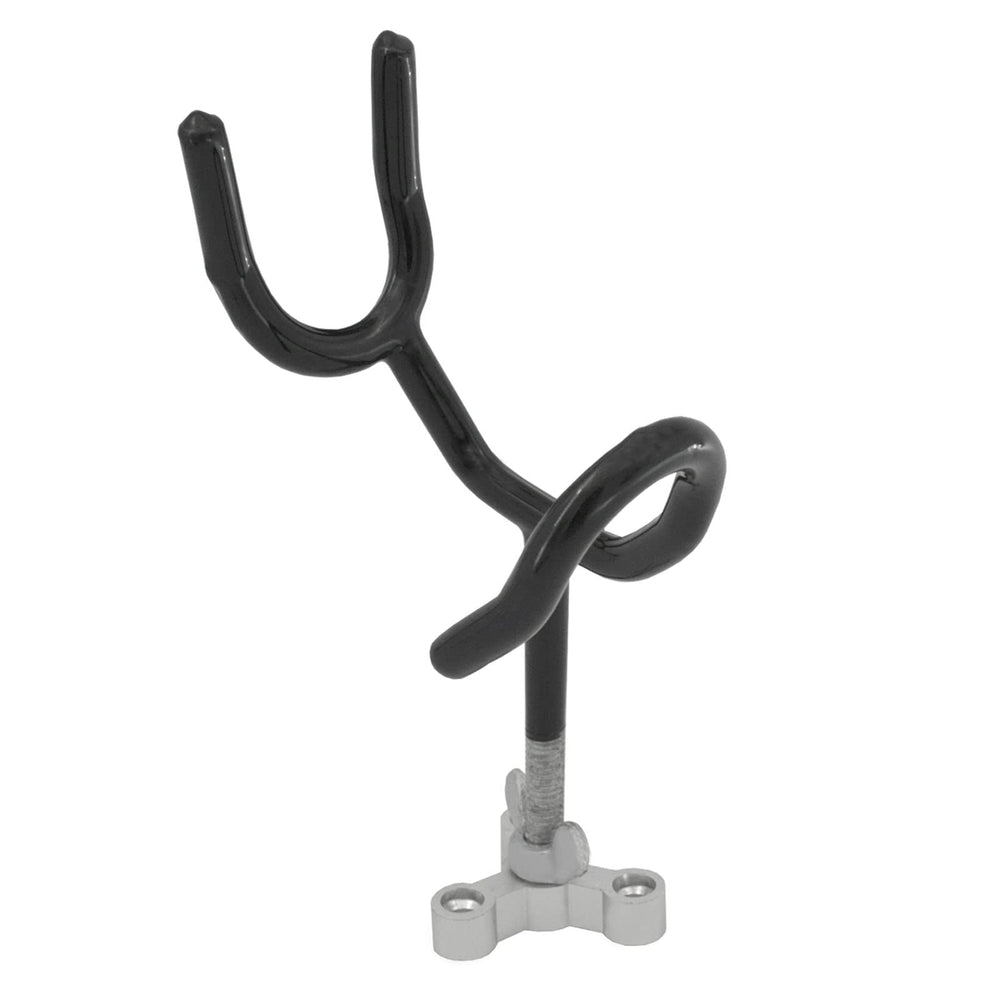 20-degree angle rod holder cradle with extended contoured grip