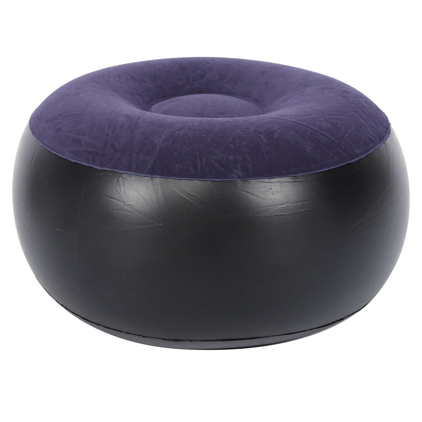 JTLB inflatable chair blue in backyard ideal for outdoor lounging