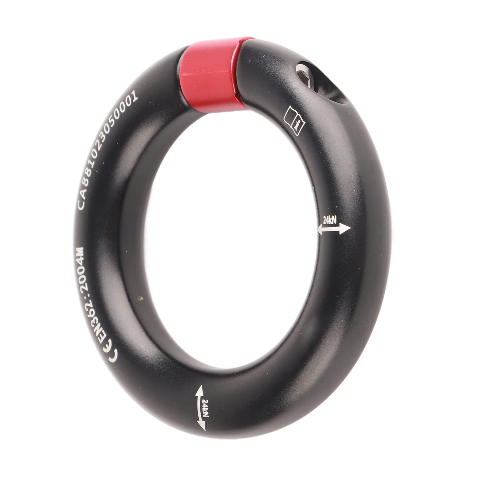JTLB rappelling ring ideal for arborist rescue and rope access.