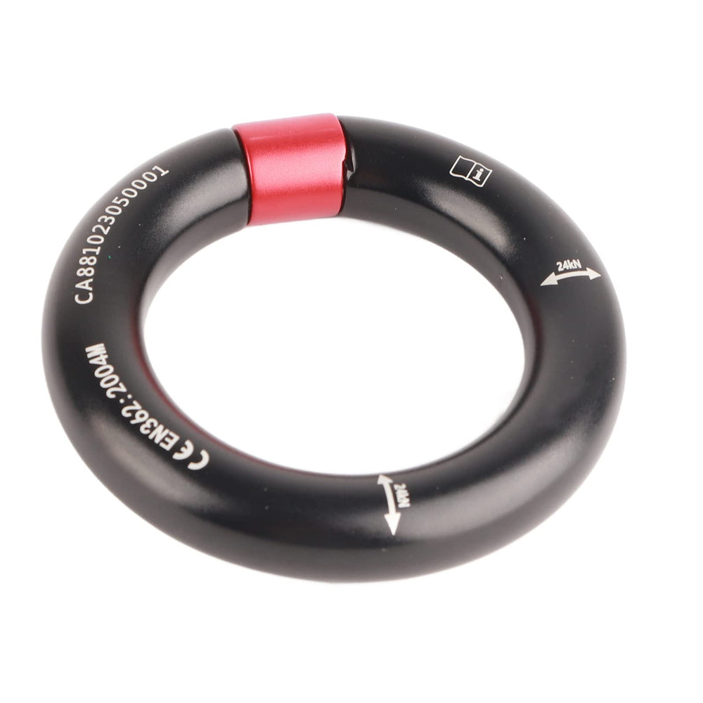 JTLB rappelling ring suitable for descents in rugged terrain.