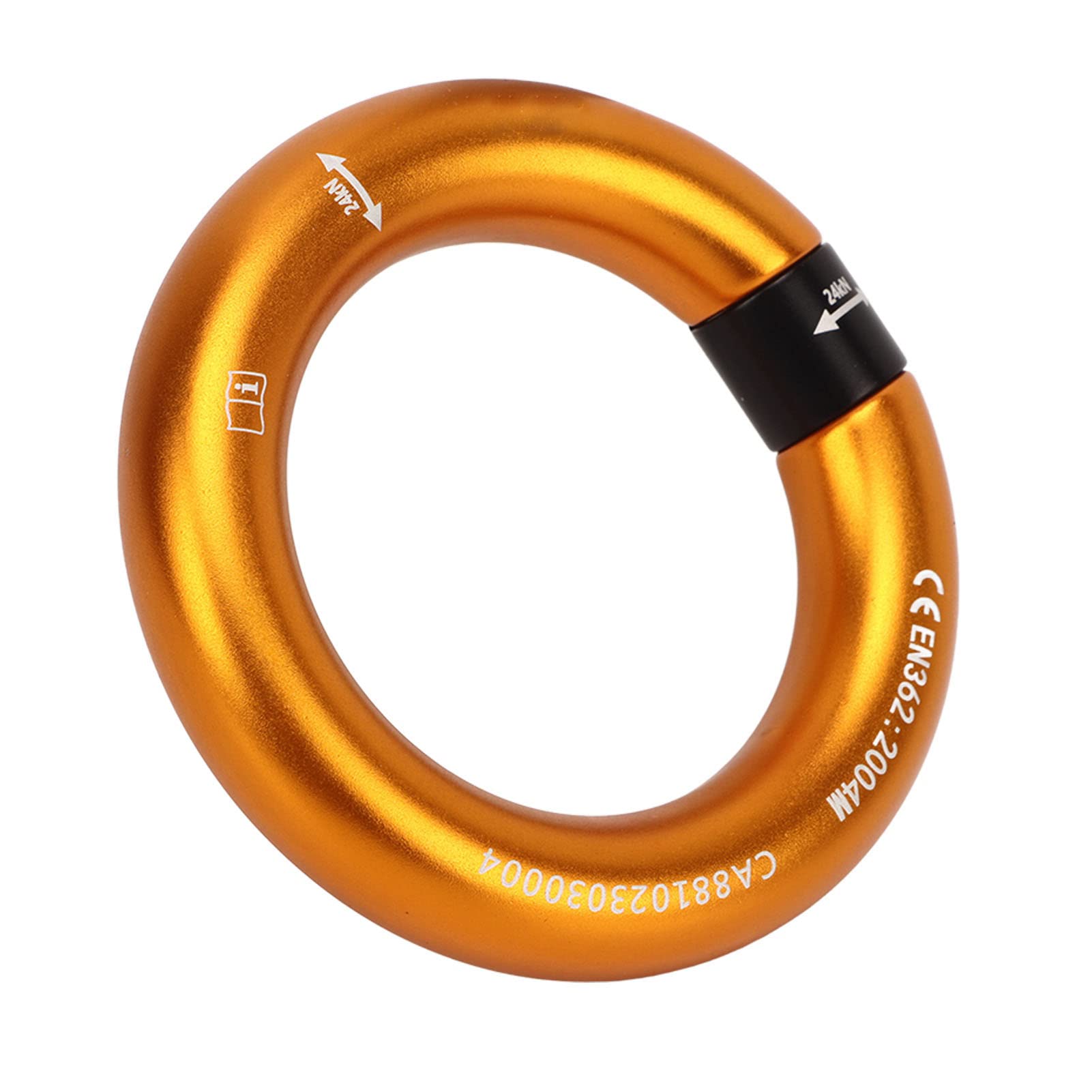 JTLB rock climbing attachment ring ensures uniform load distribution.