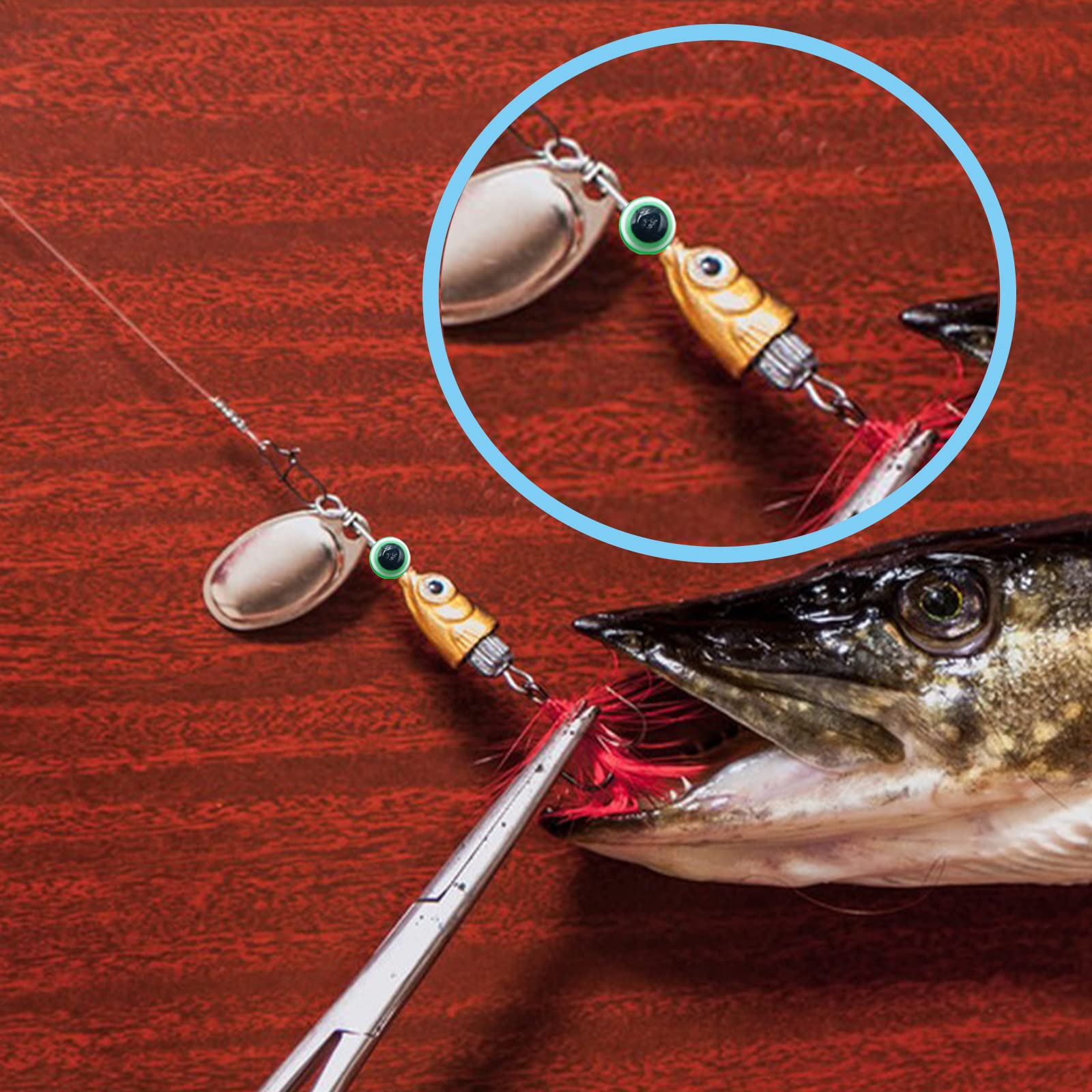 JTTSPTD fishing beads 6mm 400pcs mixed colors