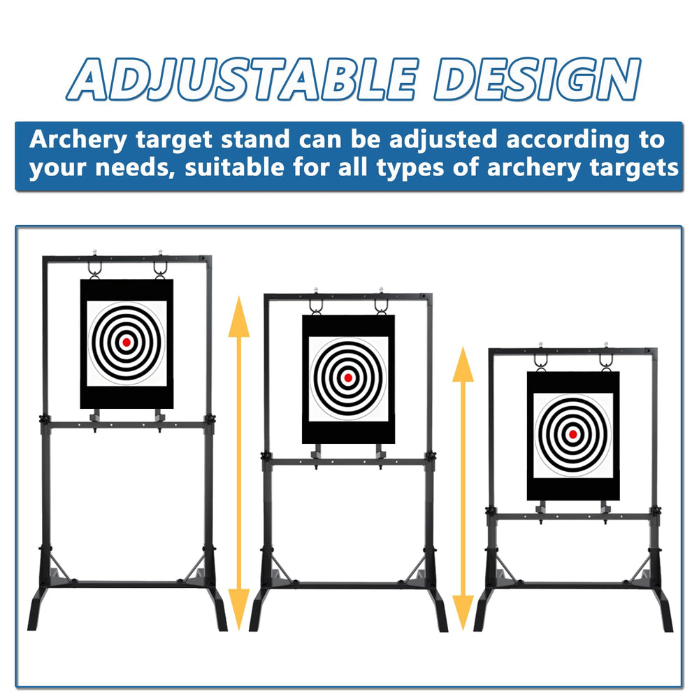 JTZFD archery target stand powder-coated finish resists weather and wear