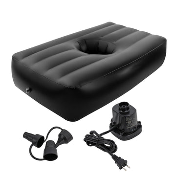 Juckeyroot BBL Recovery Air Mattress with hole offers comfortable rest after surgery.