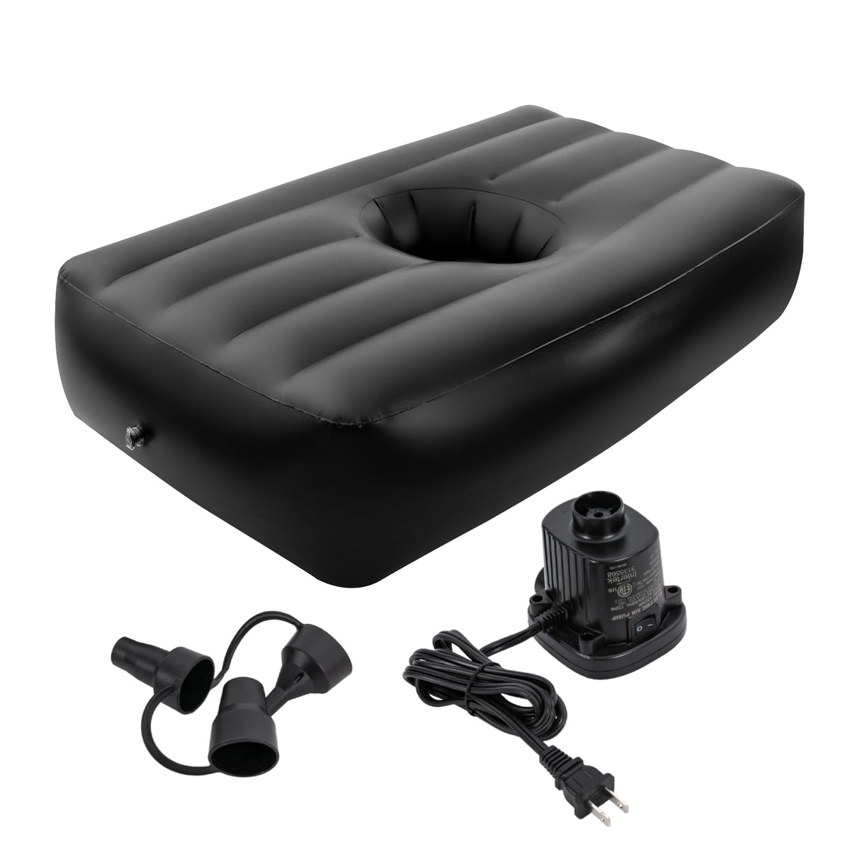 Juckeyroot BBL Recovery Air Mattress with hole offers comfortable rest after surgery.