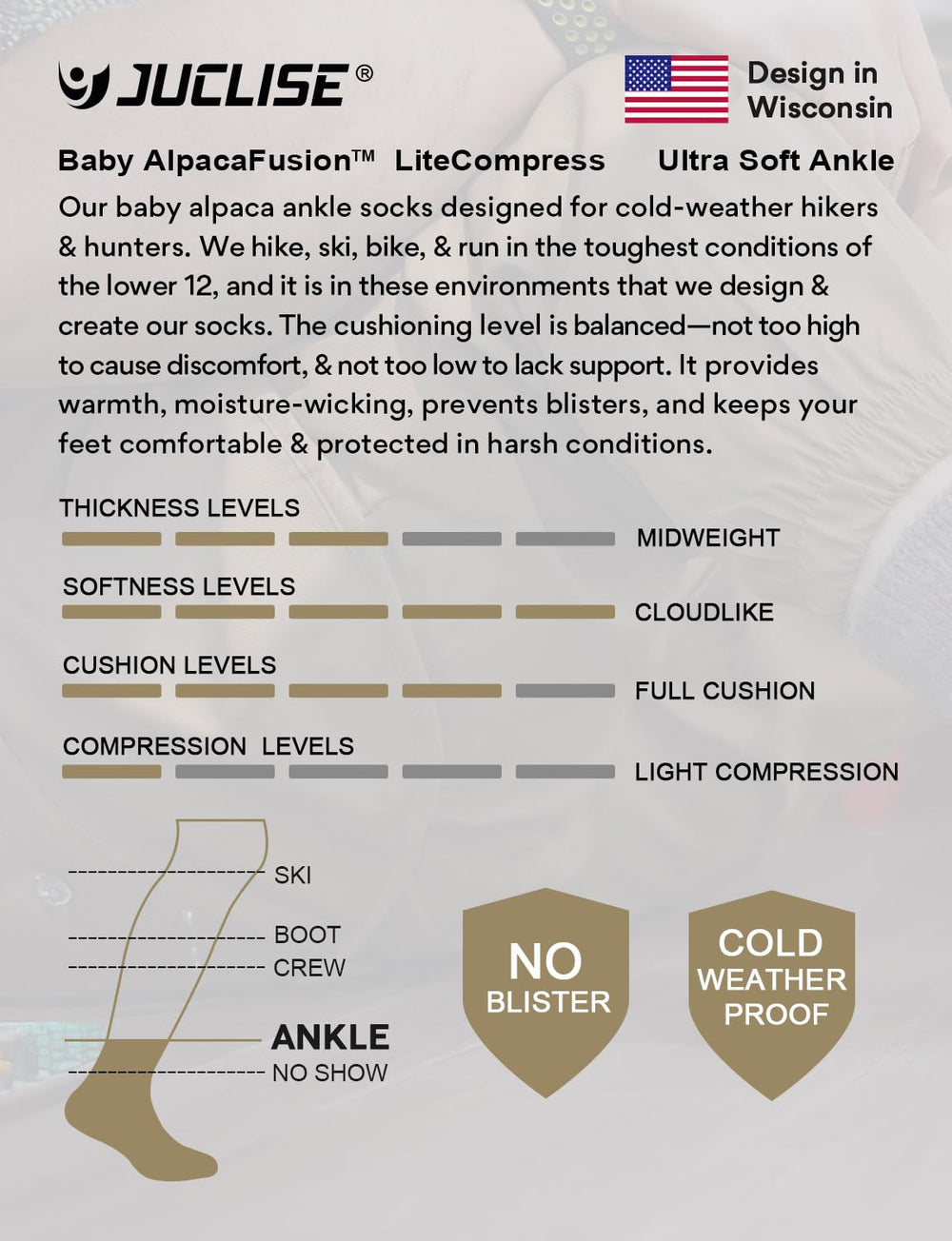 Juclise Alpaca Socks alpaca warmth versus merino comparison