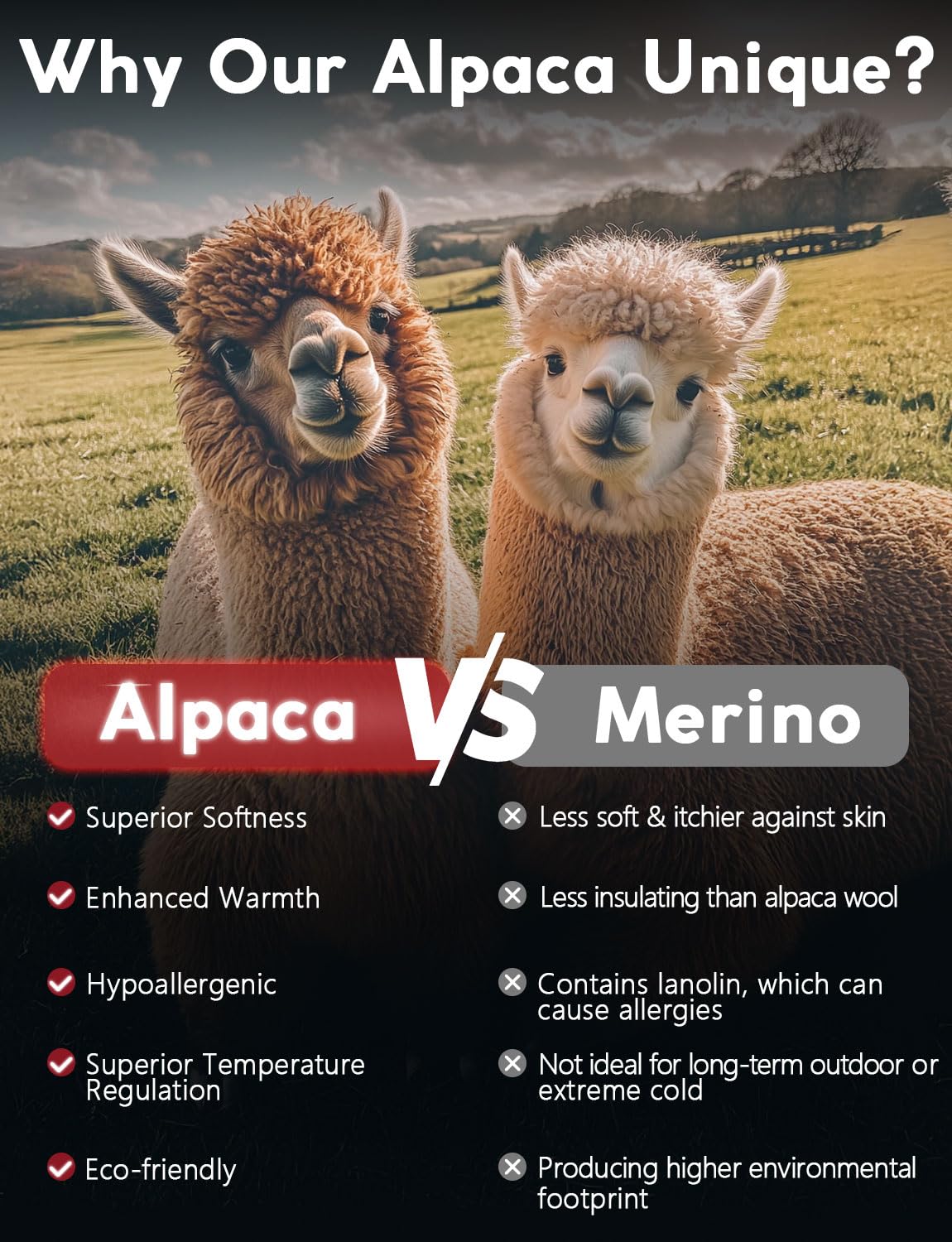 Juclise Alpaca Wool Warm Hiking Socks beige-s moisture-wicking feature supports dry feet during activity