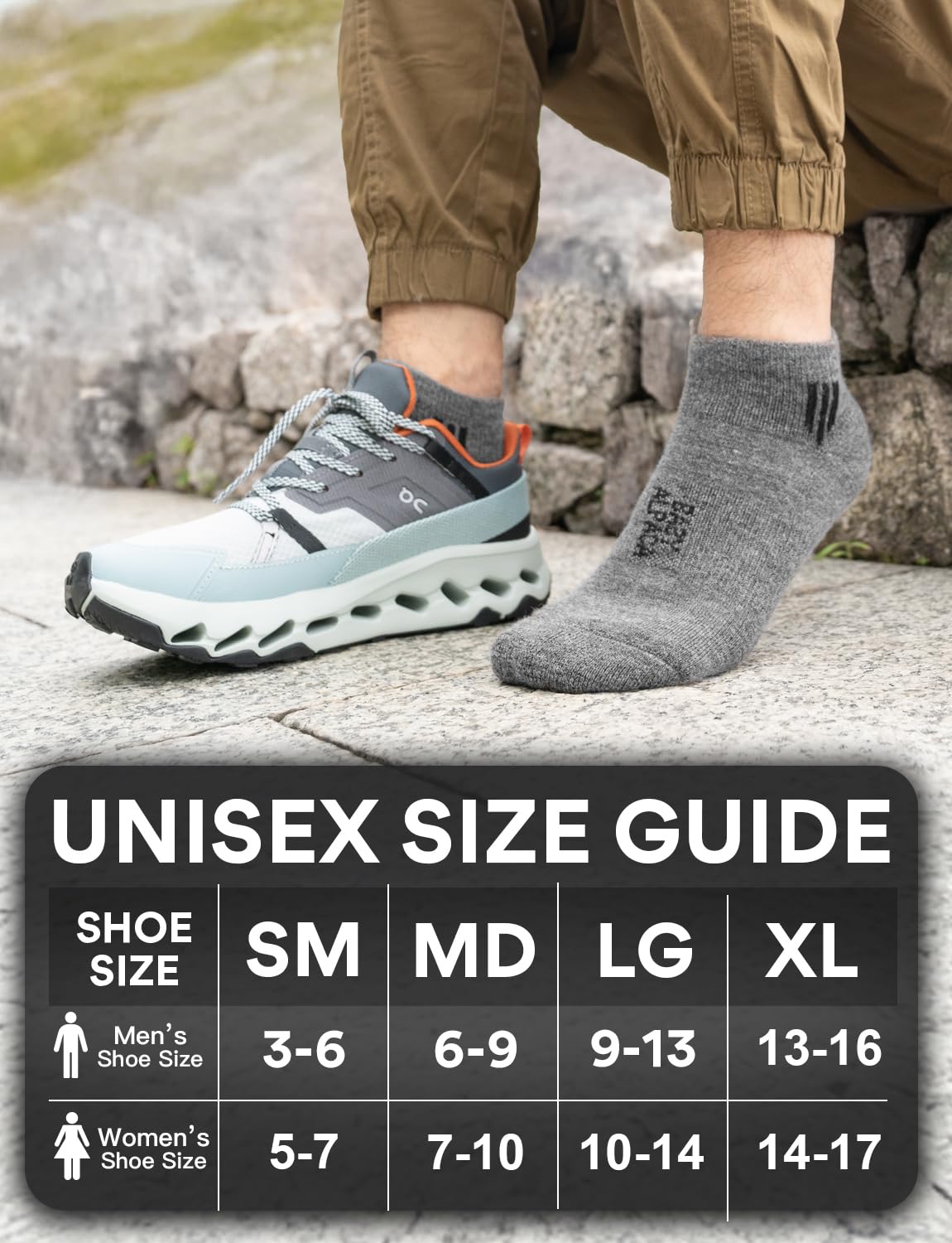 Juclise dry-feet tech close-up demonstrates moisture-wicking action during activity