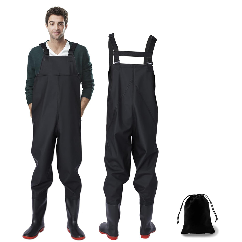 JUGATAMAIBU Waterproof Waders full setup for all-day outdoor protection in wet environments